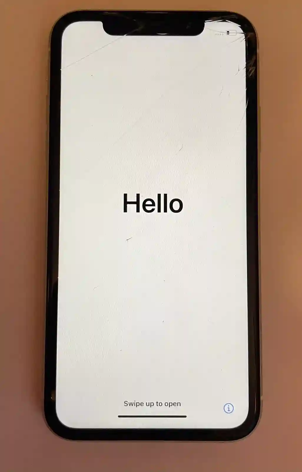 New ListingIPhone XR 128GB Unlocked White Decent Condition Cracked Front and Back Glass