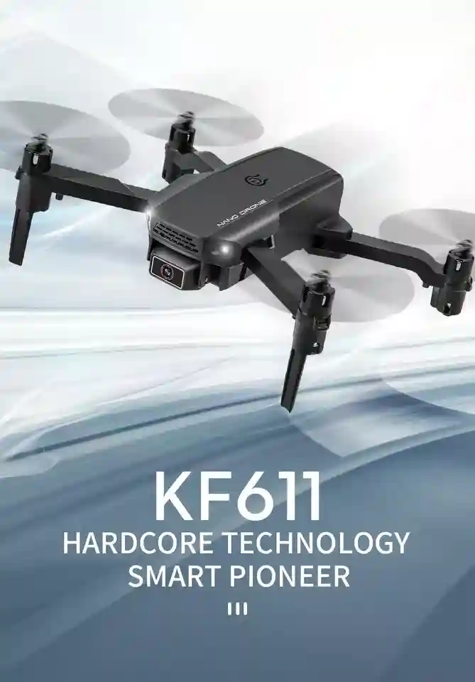 KF611 Drone KF611 Drone à Caméra Grand Angle HD Drone Quadrirotor à Hauteur Fixe