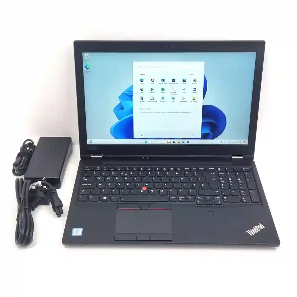 New ListingLenovo ThinkPad P52 CAD Gaming Laptop: i7-8850H, Quadro P1000, 16GB RAM, 256GB