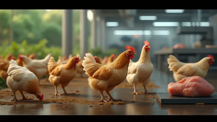 การเดินทางของไก่สู่จานของคุณ