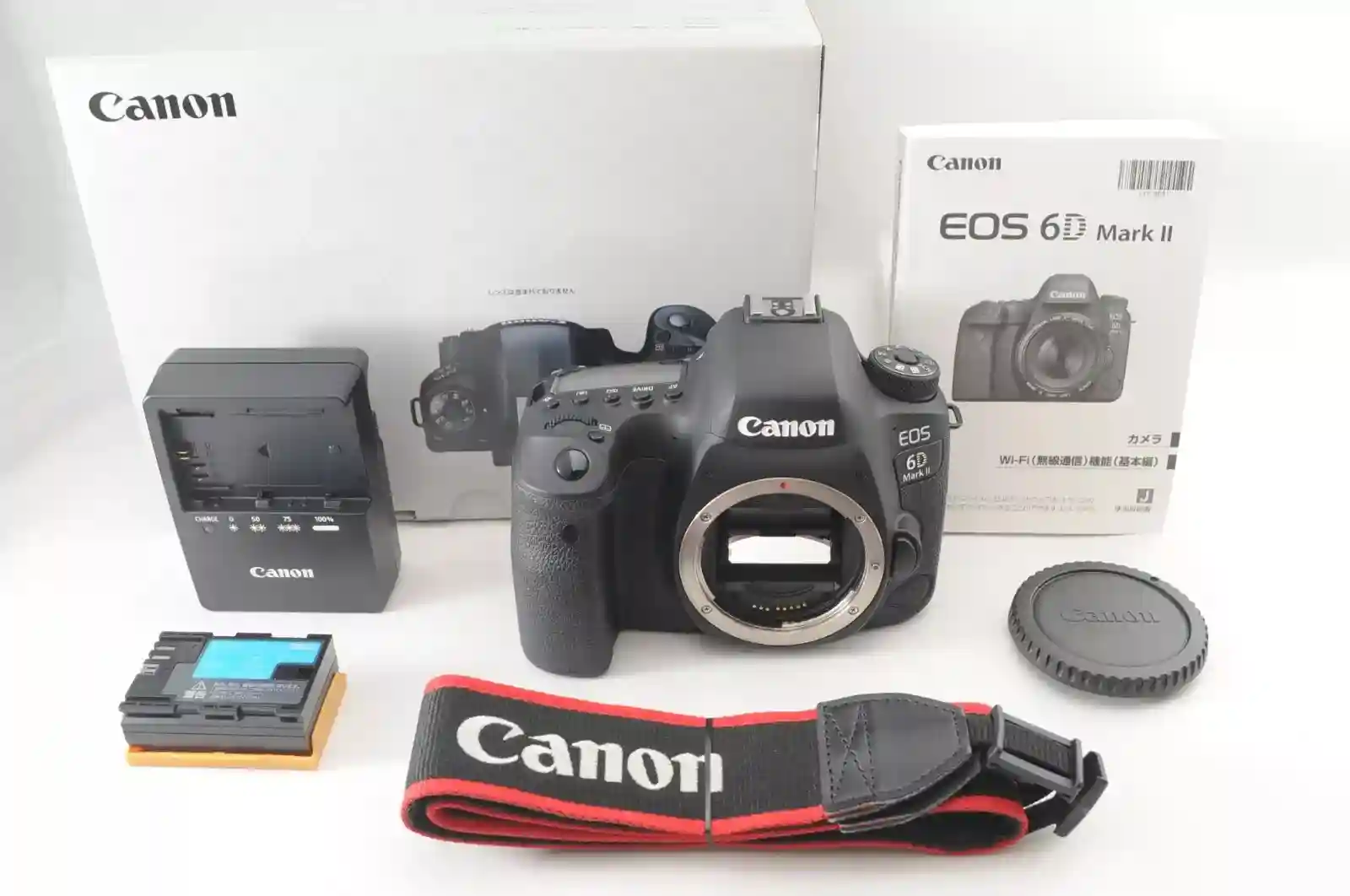 New ListingS/C 1832 [Mint ++ in Box] Canon EOS 6D Mark II Digital SLR DSLR Camera #1716