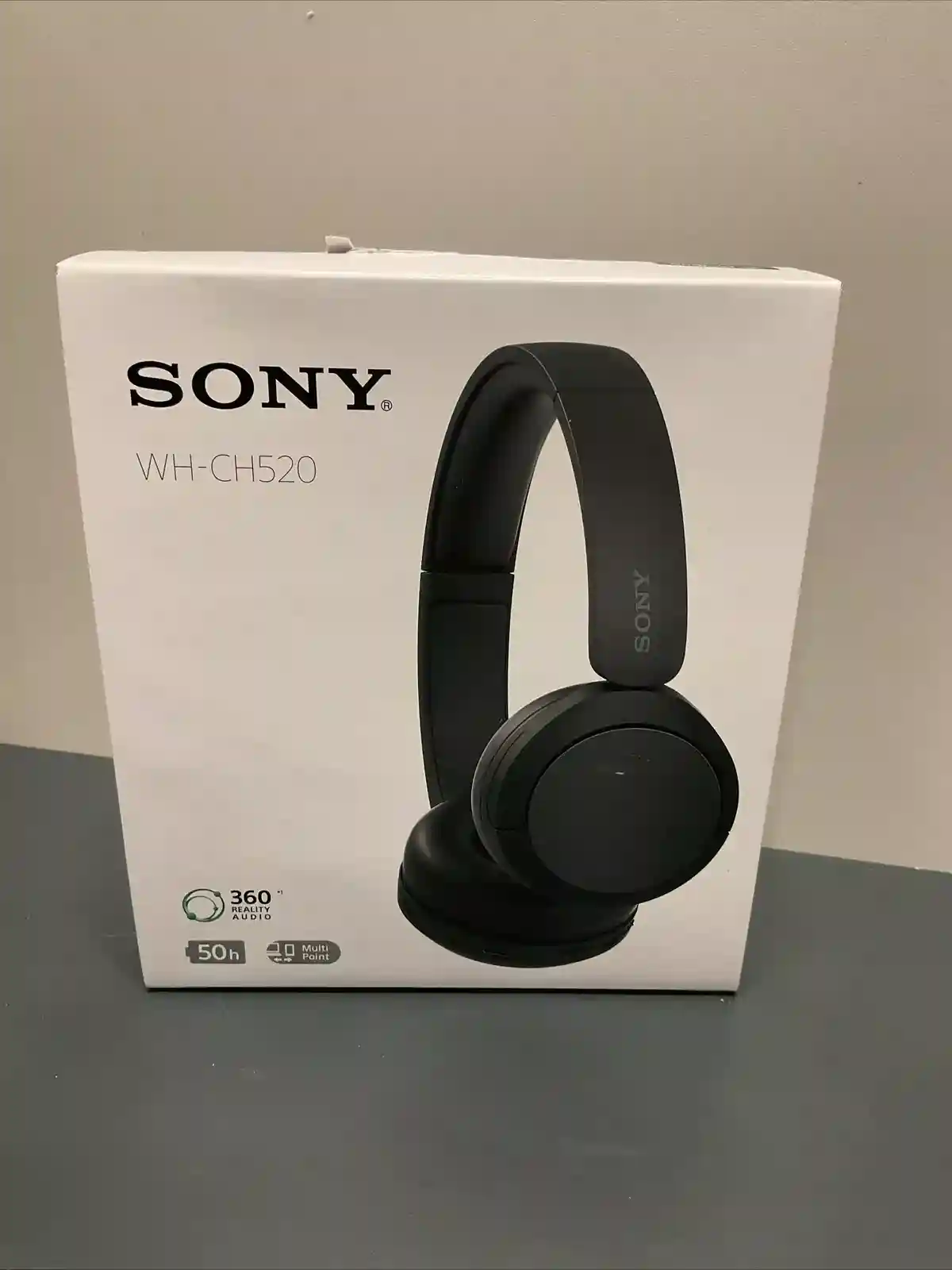 Sony WH-CH520 Wireless Over-Ear Headphones - Black New