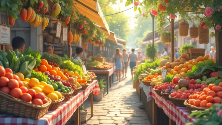 Summer Dining: From Fields to Tables