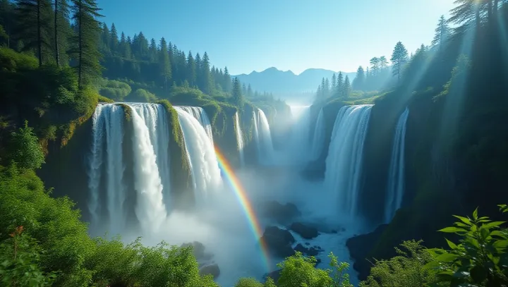 Nature's Majestic Show: The Sublime Waterfalls
