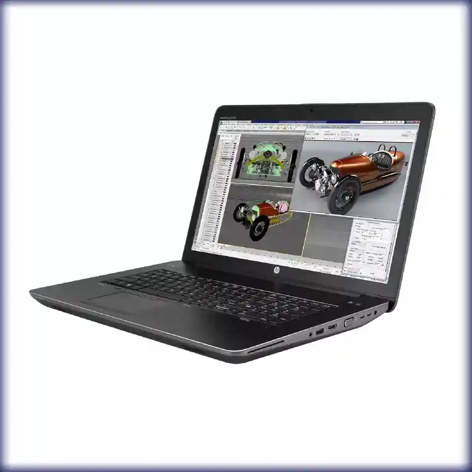 New ListingHP ZBook 17 G3 Laptop, 17.3" Full HD, i7-6820HQ, 32GB RAM, 1TB SSD, NVIDIA