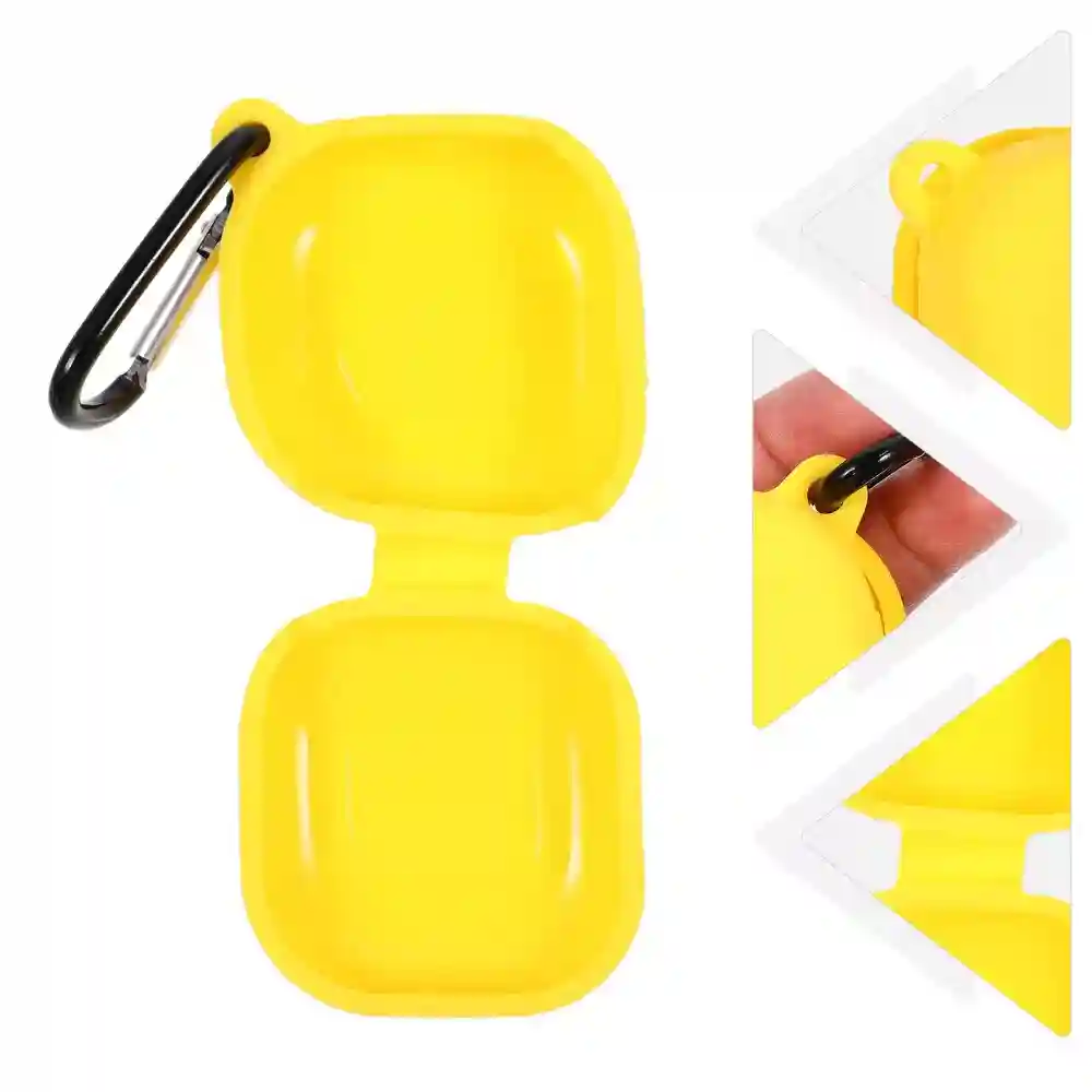 New Listing1Pc Earphone Case Earphone Cover Compatible for Galaxy Buds Pro (Yellow)