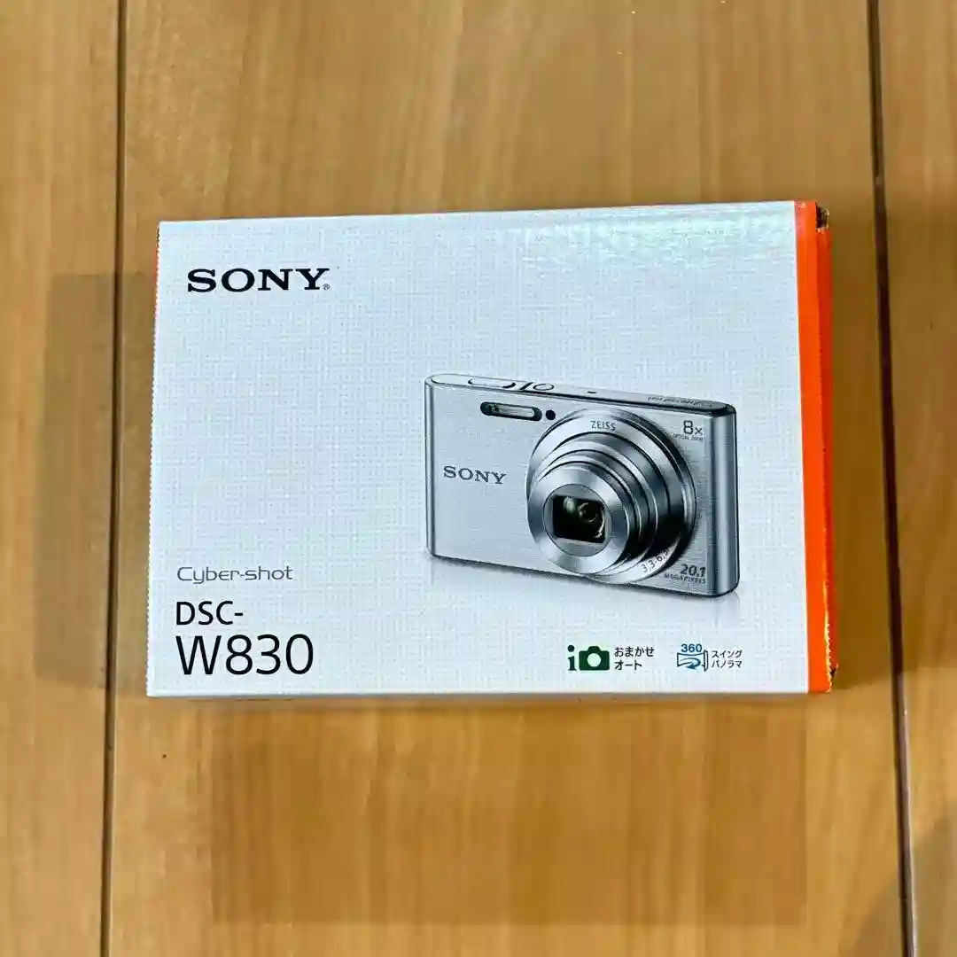 Sony Cyber-shot DSC-W830 Compact Digital Camera Color Silver With Box New