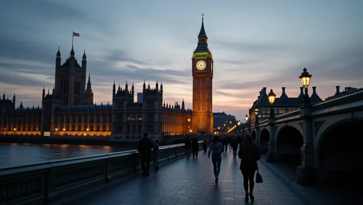 การเดินทางสู่สถานที่สําคัญอันเป็นสัญลักษณ์ของลอนดอน