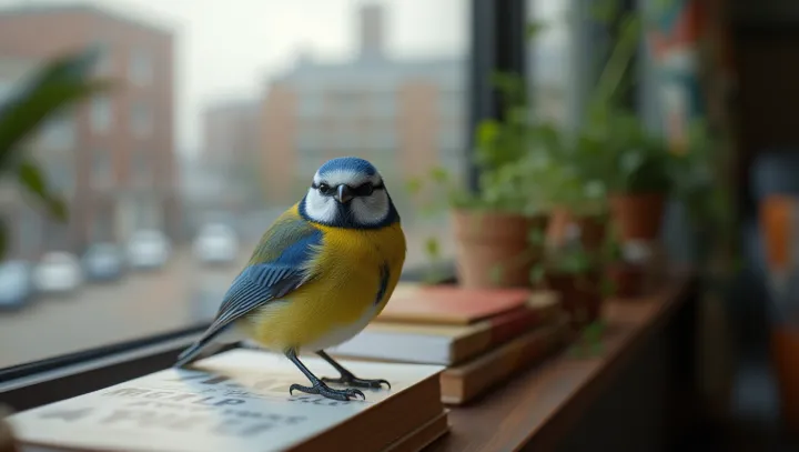 Blue Tit: ความมหัศจรรย์หลากสีสันของธรรมชาติ