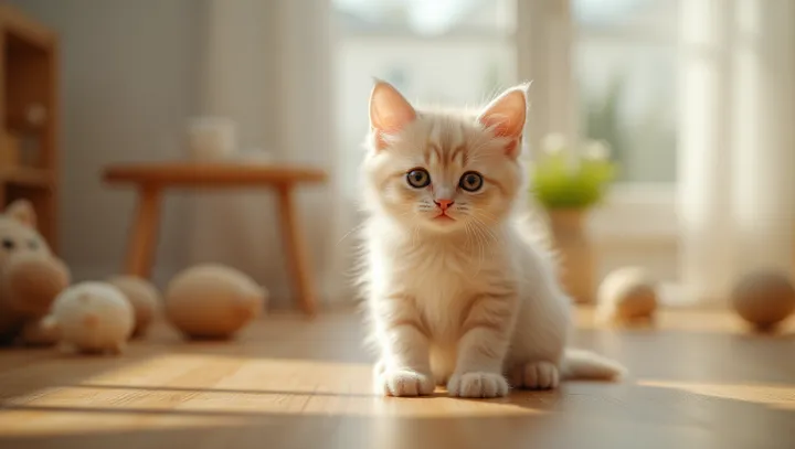 Chubby Kitten: A Heartwarming Tale