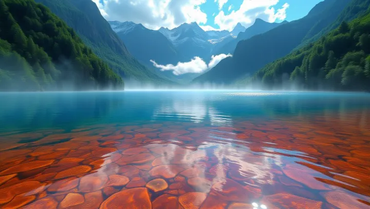 สีสันอันตระการตาของทะเลสาบลากูน่า
