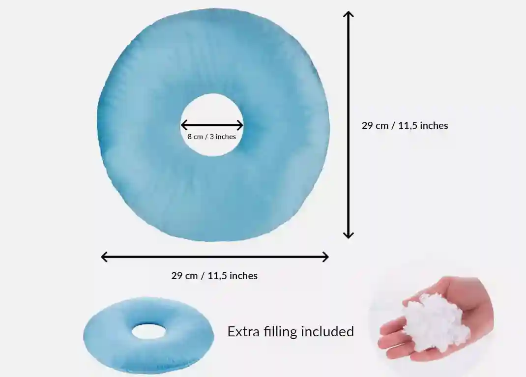 ODOXIA Piercing Pillow | Ear Piercing Pillow for Side Sleepers *FREE POSTAGE*