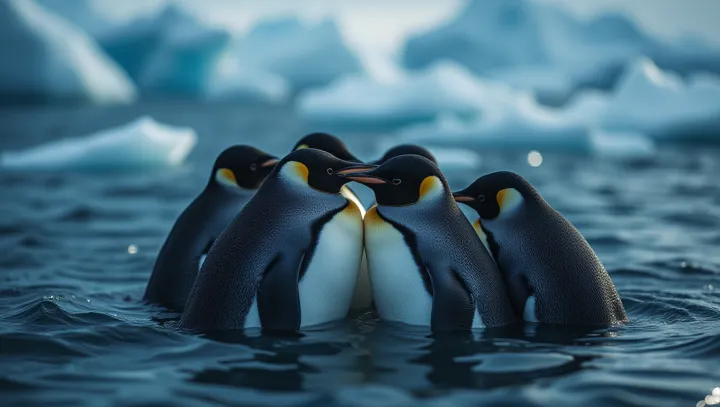 How Penguins Conquer Antarctic Cold