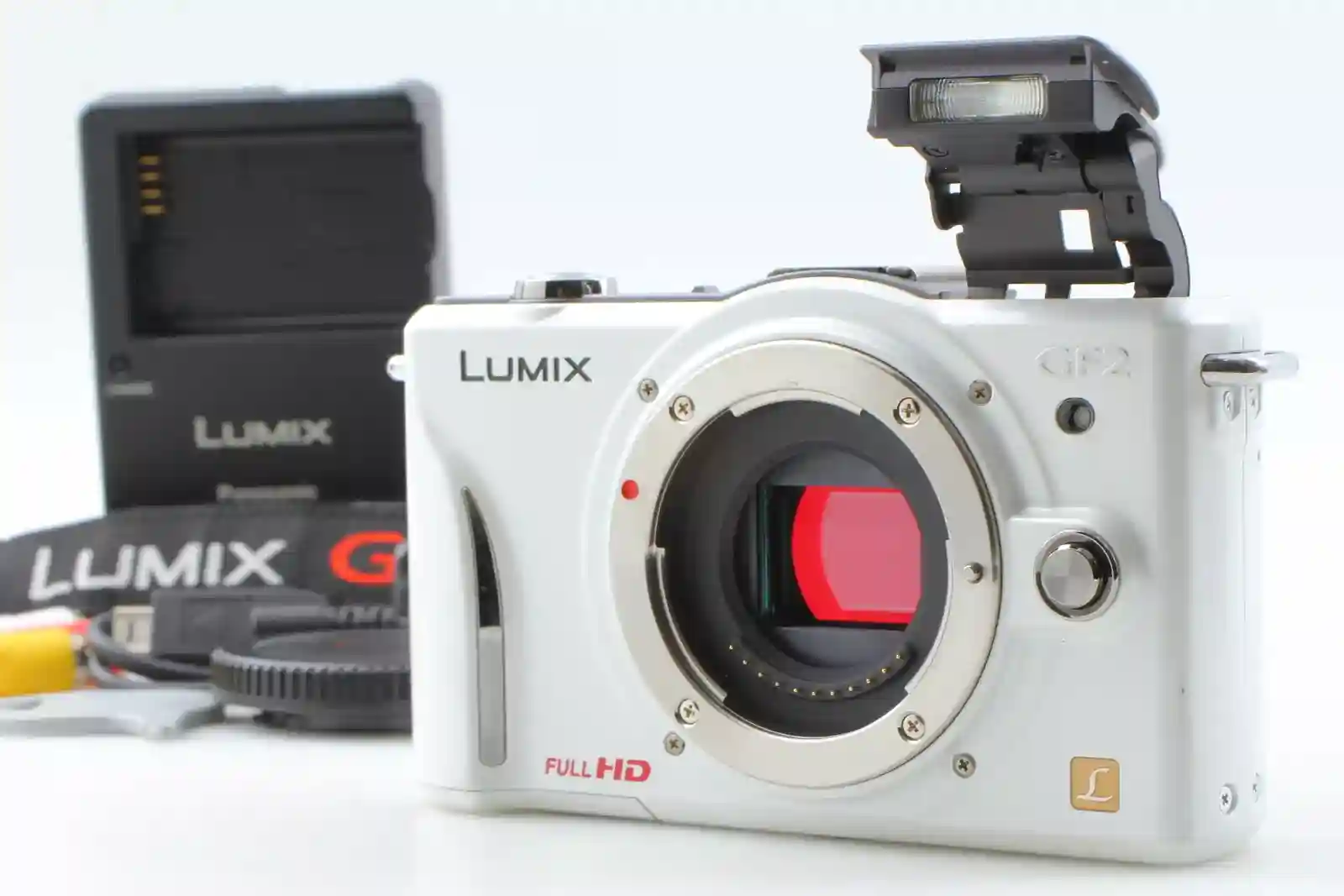 New Listing[Near MINT] Panasonic LUMIX DMC-GF2 12.1MP Digital Camera Body From JAPAN