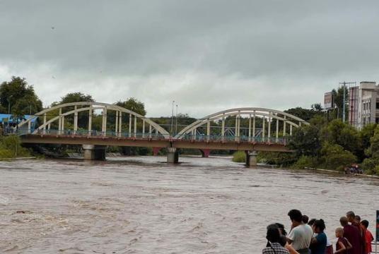 ကျောက်ဆည်မြို့တွင် ဇော်ဂျီမြစ်ရေ မြင့်တက်မှုကြောင့်...