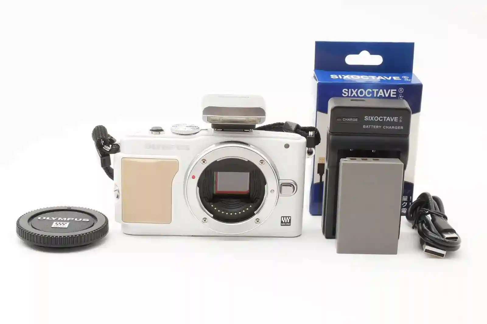 OLYMPUS Mirrorless SLR PEN Lite E-PL5 Body +flash SC4895 [Exc+++] #2256747A