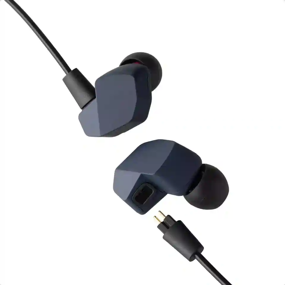 FINAL A4000 In-Ear Earphones Hi-Res Headphones IEM Earbuds (Black) open box