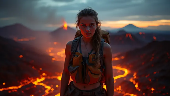 The Fiery Volcano Challenge: Christopher's Epic Adventure
