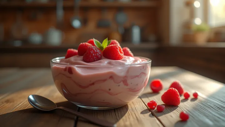 กระชากหวาน: ราสเบอร์รี่โยเกิร์ตเพิ่มขึ้น