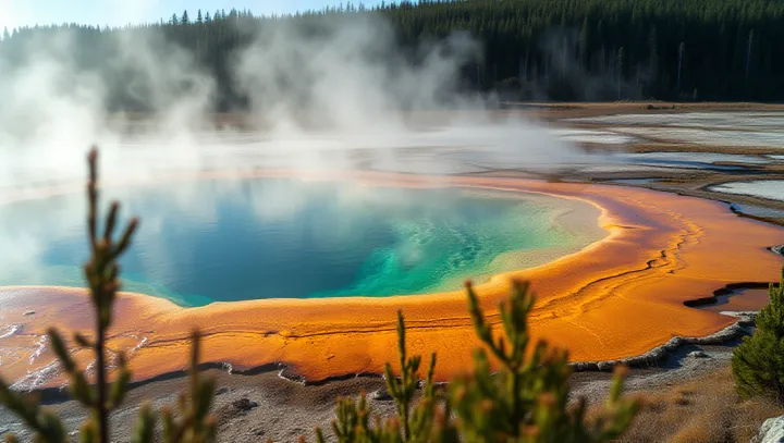 Khám phá Top 5 màu suối nước nóng rực rỡ nhất của Yellowstone