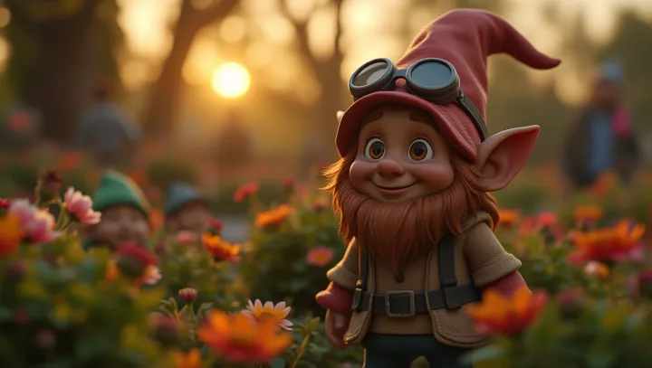 Gnome Merah Enigmatik