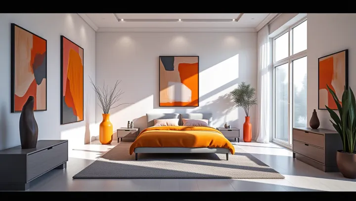 Artful Bedroom Color Transformations