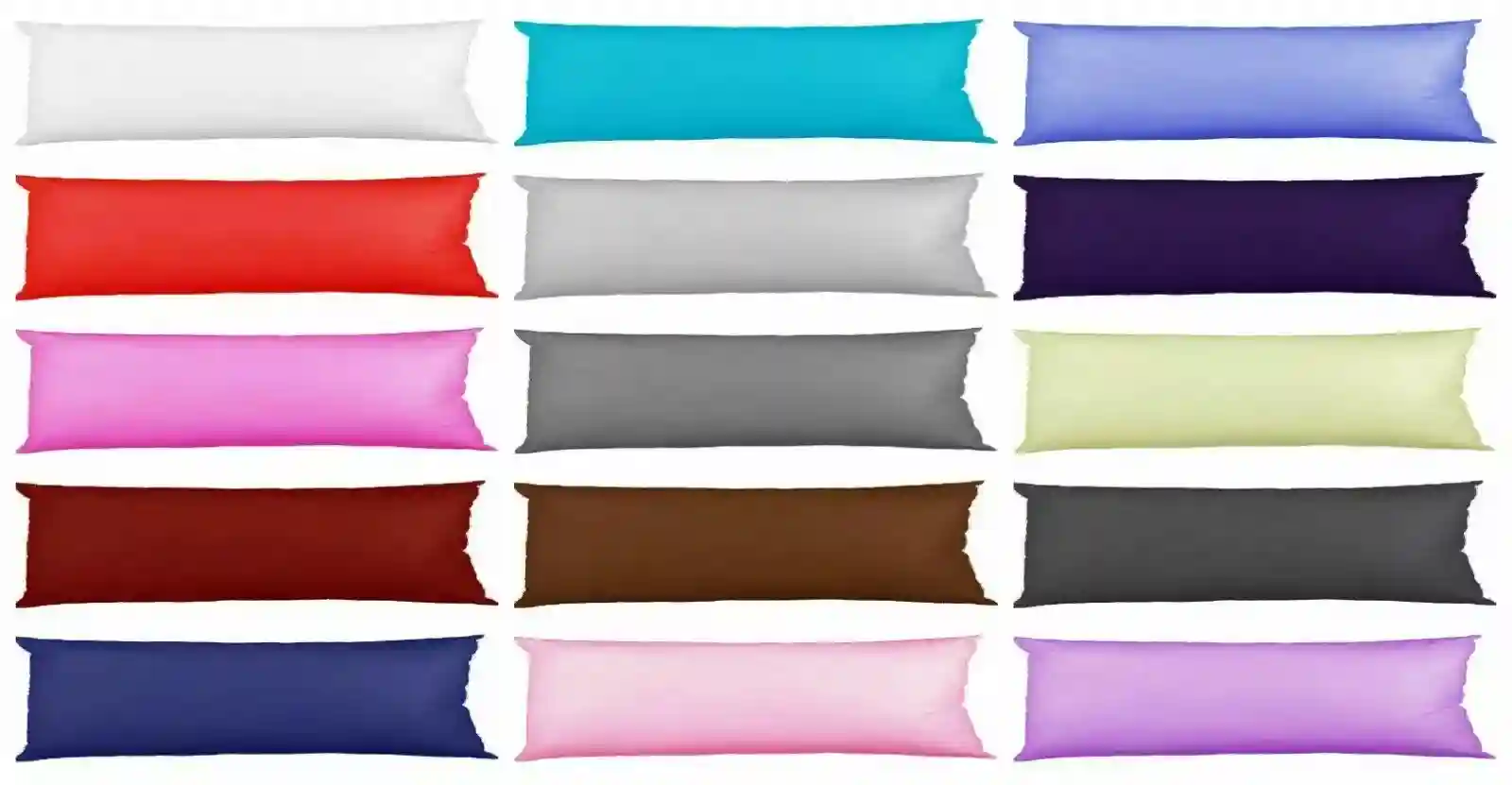 Bolster Pillows Orthopaedic with Free Case Cover Nursing Pregnancy all Colours