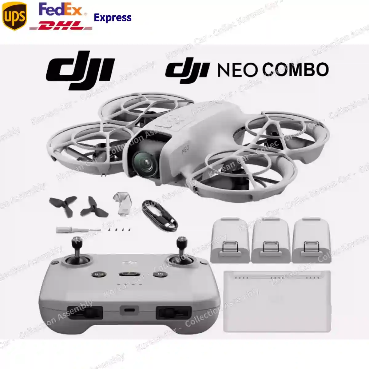 New ListingDJI Neo Fly More Combo 4K UHD 135g Self-Flying Camera Drone Light Portable