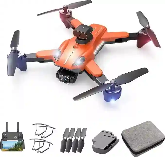 Drone with Live Broadcast Kids Adults Beginners Foldable FPV Quadcopter