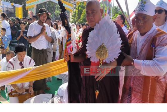 ကရင်ပြည်နယ် ဒေါနတောင်တန်းရှိ စကြာရတနာလိုဏ်ဂူတော်ကြီးတွင်...