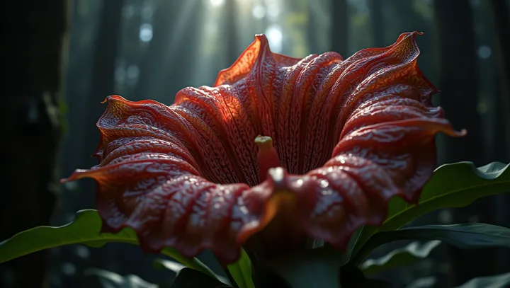 เปิดตัวยักษ์แห่งธรรมชาติ: Rafflesia Arnoldii