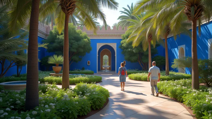 Majorelle Garden: สถานที่สําคัญแห่งความเงียบสงบ