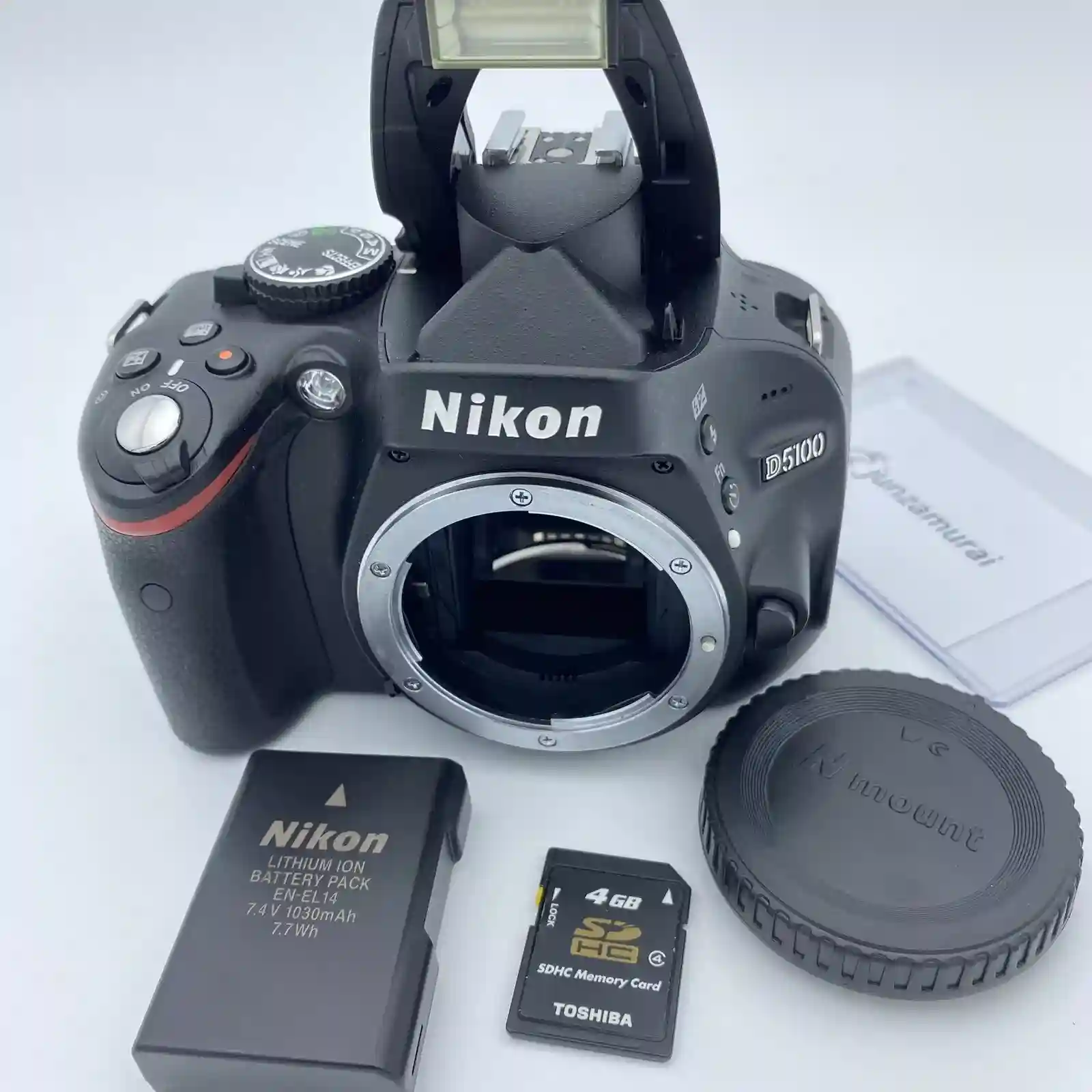 [Exc+3] Nikon D5100 16.2MP Digital SLR Camera Body w/battery Tested from Japan