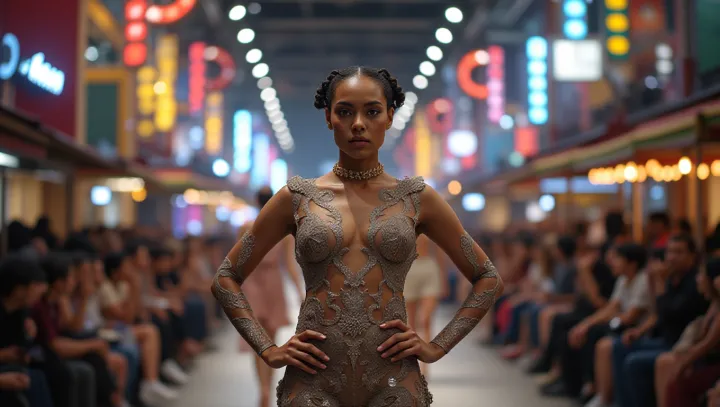 European Model Shines ที่ KLFW