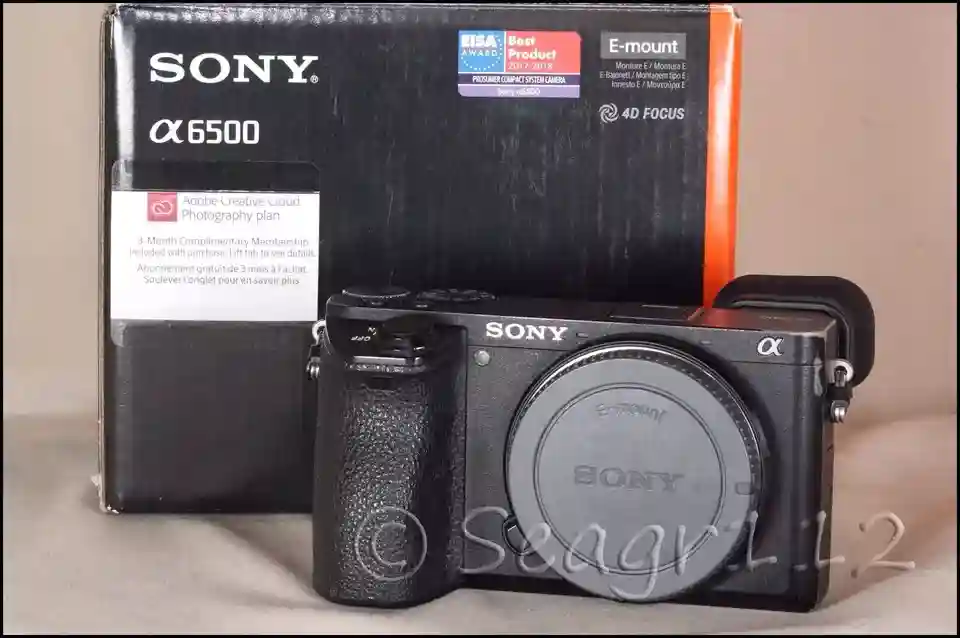 Sony E Mount A6500 24.2MP Mirrorless Digital Camera Body w/ Packaging