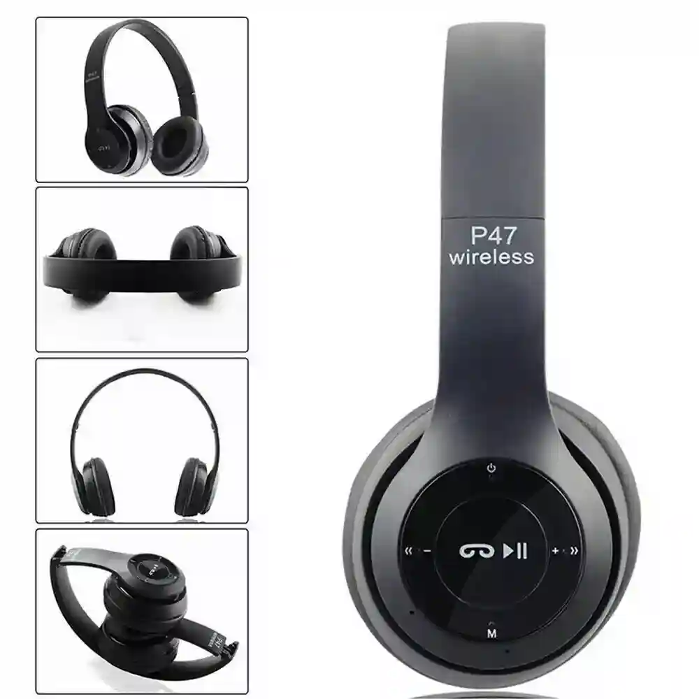 New ListingWireless Bluetooth Headphones with Noise Cancelling Over-Ear Earphones Xmas Gift