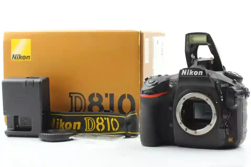 [MINT BOXED] Nikon D810 36.3MP Digital SLR Camera Body from JAPAN