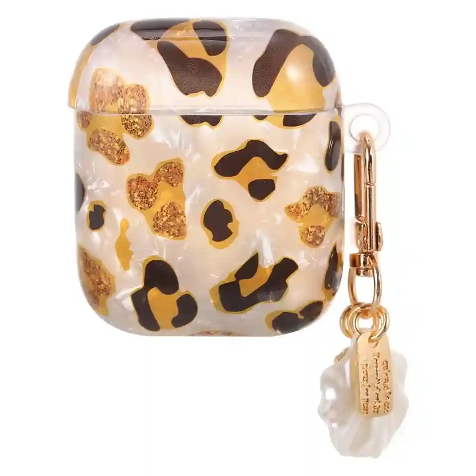 New ListingWireless Earbuds Leopard Print Headphone Case over Earphone Cover