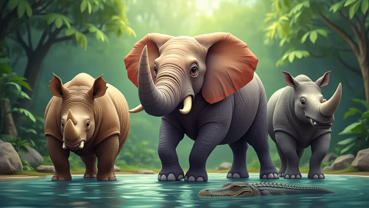 หนังหนา: เกราะของธรรมชาติในป่า