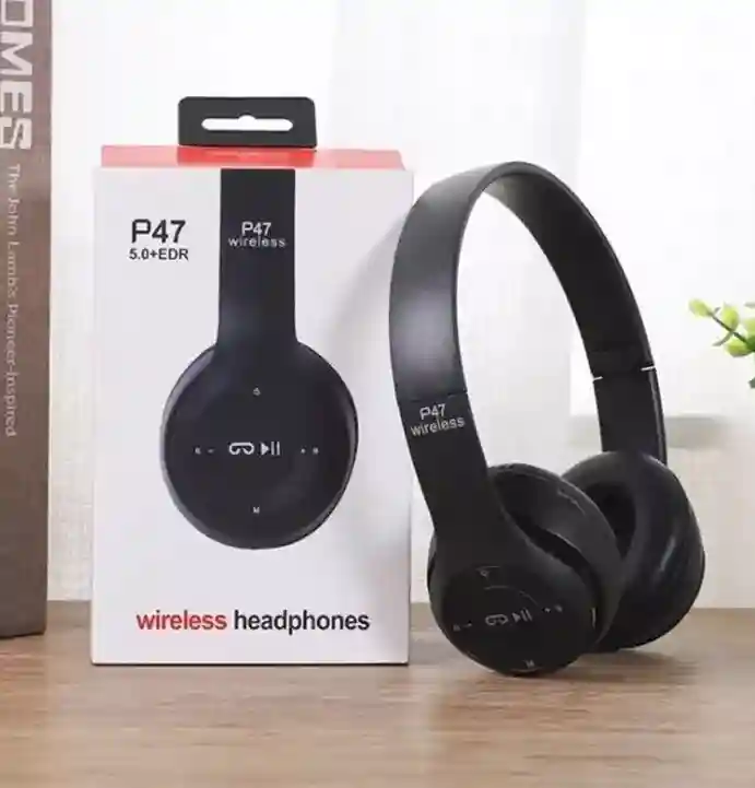 New ListingP47 Wireless Foldable Bluetooth Headphones