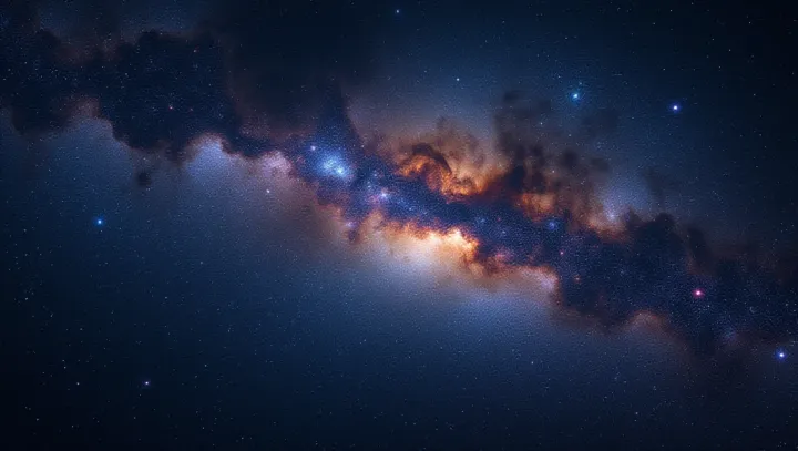 Dazzling Starry Night: กว่า 200 พันล้านดาว