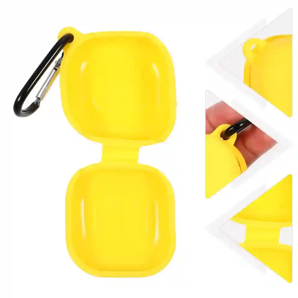 New Listing1Pc Earphone Cover Case Compatible with Galaxy Buds Pro (Yellow)