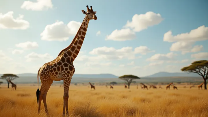Drama Evolusi Necks Zirafah