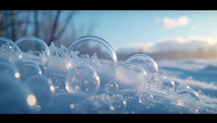 The Art of Captivating Ice Bubbles