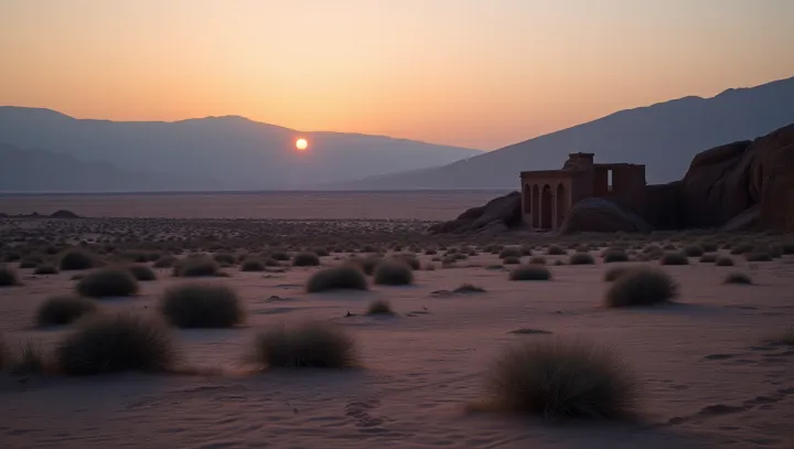 A Journey Through the Desolate Desert