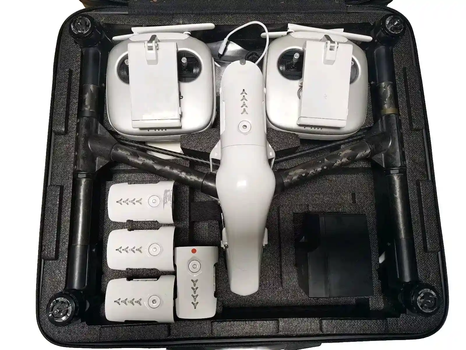 DJI Inspire 1 + Dual Remote + 4 Batteries & Charging Station