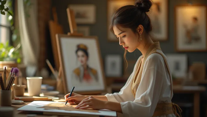 การฟื้นฟูภาพวาดจุดแห้ง