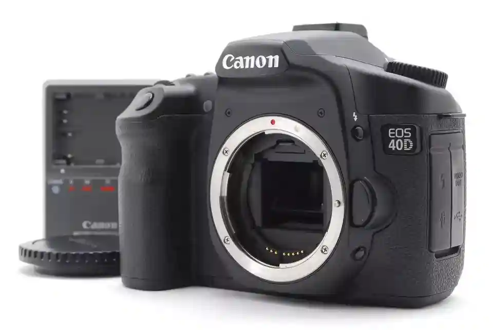 Canon EOS 40D DSLR Camera "SC4,860 Near Mint" 6559 Body Only Black Japan Made