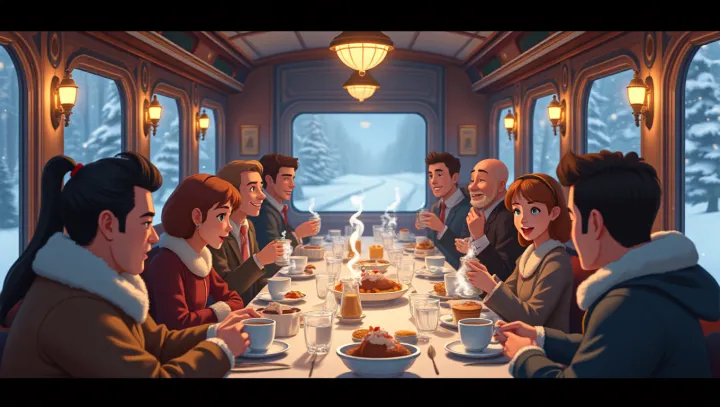 Polar Express Delicacies: งานฉลองภาพยนตร์