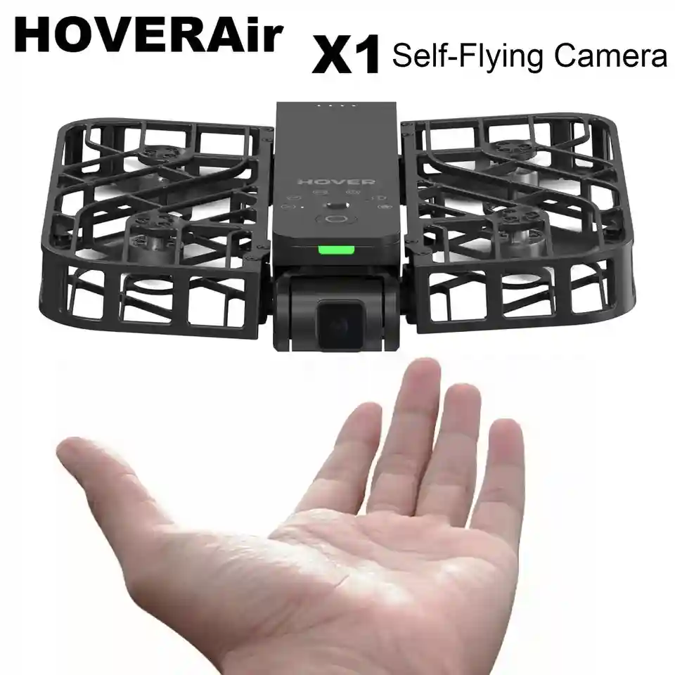 HOVERAir X1 Self-Flying Camera Pocket-Sized Drone HDR Video Capture Palm Takeoff